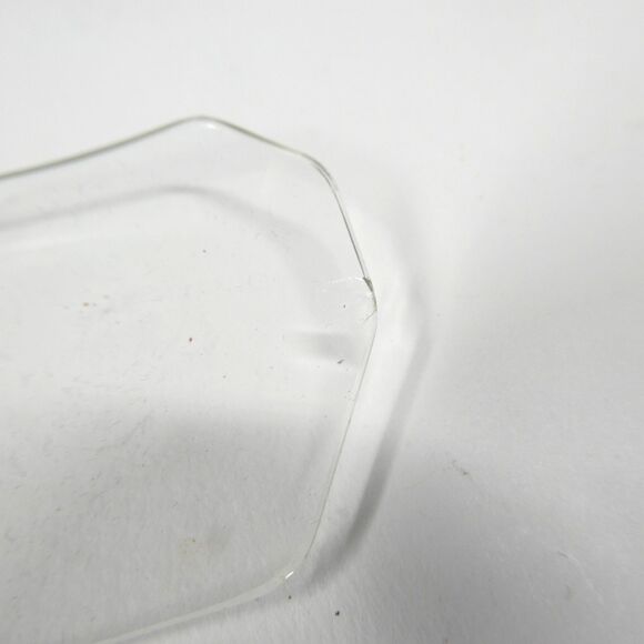 Shuron Eyeglasses Vintage Hexagon Rimless Goldtone Spectacles w/ Case - Picture 6 of 9